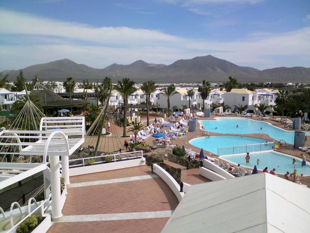 Lanzarote, Playa Blanca, Hotel Paradise Island, Poolanlage