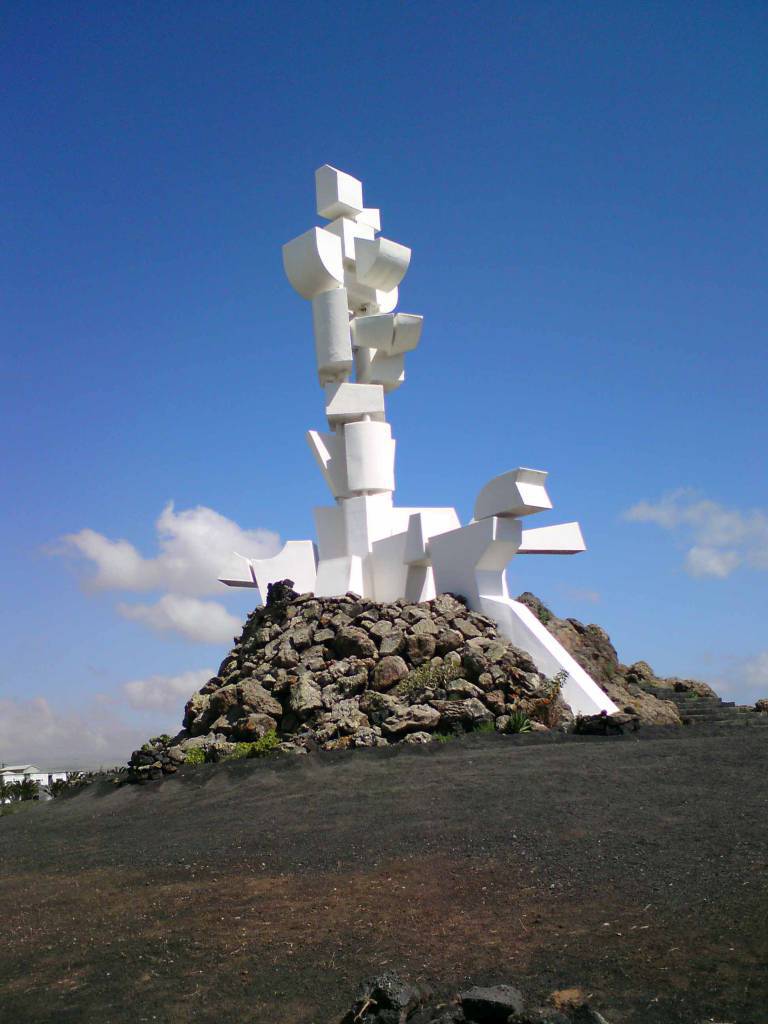 Lanzarote, Mozaga, Bauerndenkmal