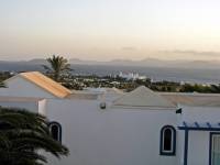 Lanzarote, Playa Blanca, Hotel Paradise Island, Aussicht Richtung Fuerteventura