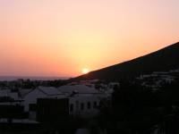 Lanzarote, Playa Blanca, Hotel Paradise Island, Sonnenuntergang