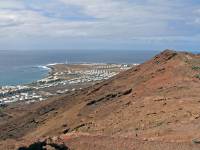 Lanzarote, Playa Blanca, Blick vom Montana Roja