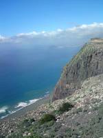 Lanzarote, Famara, Mirador de El Risco de Famara