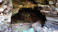 Punta de Mujeres, Cueva de los Verdes, Eingang