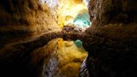 Punta de Mujeres, Cueva de los Verdes, still ruht der See