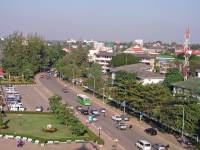 Vientiane, Blick vom Patuxay Monument