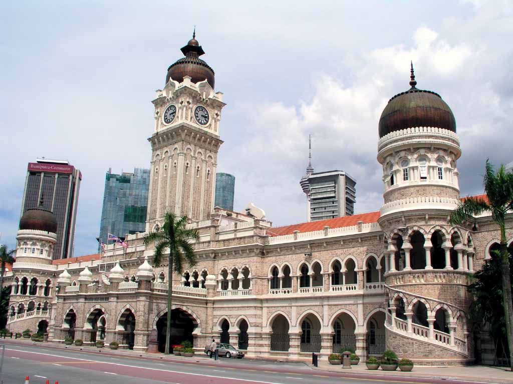Bangunan Sultan Abdul Samad mit dem Uhrturm