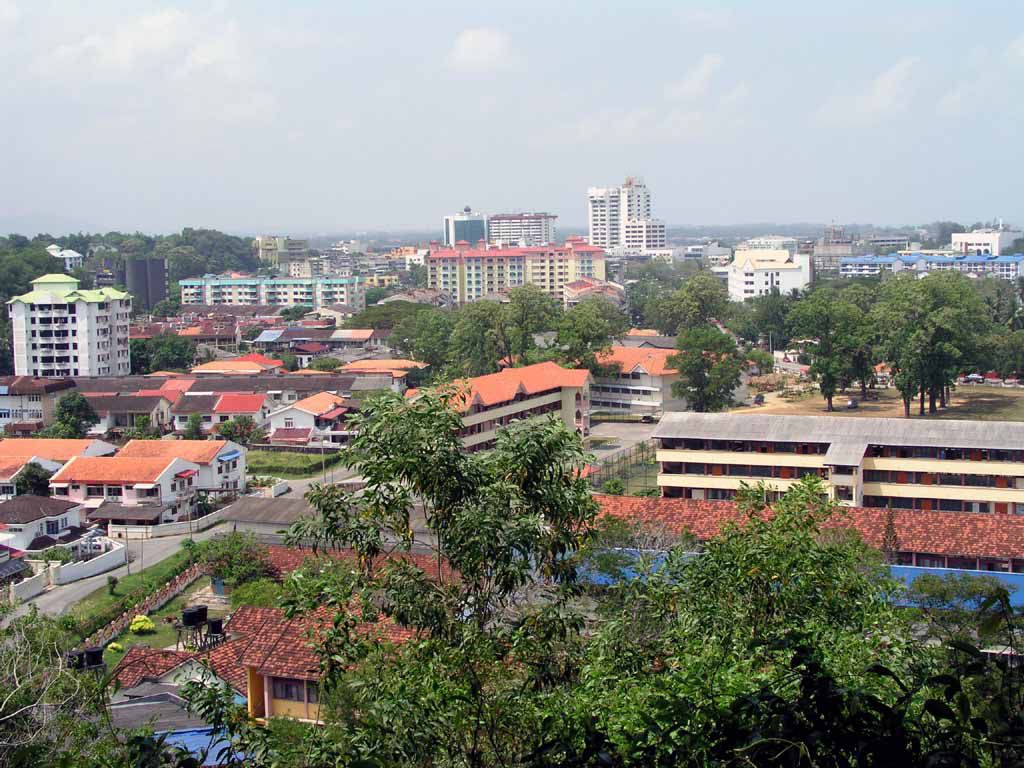 Blick über Kuala Terengganu