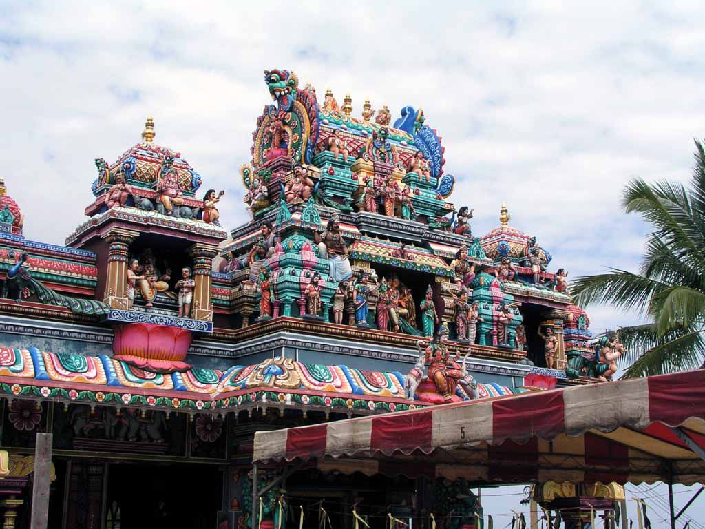 Hindu Tempel auf dem Penang / Pinang Hill