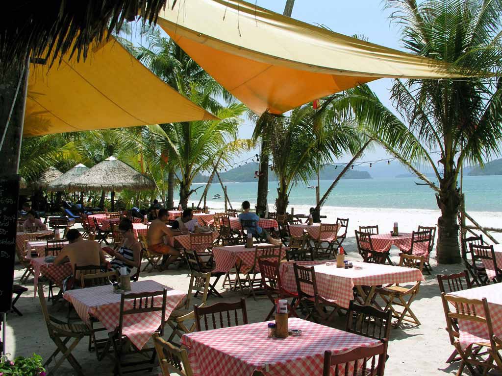 Restaurant des Beach Garden Hotel auf Langkawi