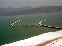 m Landeanflug auf Pulau Langkawi