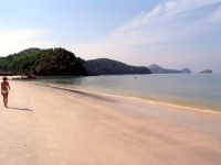 Strand vor dem Holiday Village Langkawi