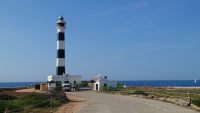 Cala'n Bosch, Leuchtturm am Cap d'Artruix