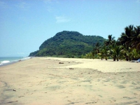 Strand am Beach Club (nach Norden)