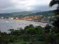 Blick auf die Bucht von Guayabitos