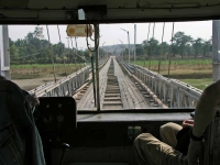 Monywa, Brücke über den Chindwinn Fluss