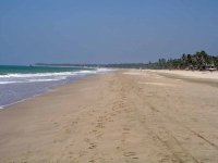 Ngwe Saung, am Strand