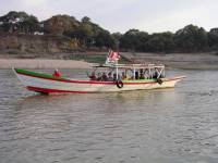 Nyaung U, Bagan, auf dem Ayeyarwady Fluss