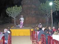 Nyaung U, Bagan, Abendessen und einheimische Tänze an der Seinnyet Nyima Pagode