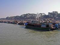 Mandalay, auf dem Ayeyarwady Fluss