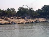 Mandalay, auf dem Ayeyarwady Fluss