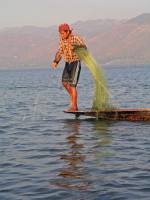 Taunggyi, Inle See, Einbeinruderer