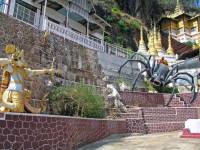 Pindaya, Shwe-U-Min-Pagode mit Pindaya Höhle