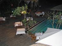 Ngwe Saung, Palm Beach Resort, Abendessen