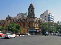 Yangon, altes Kolonialgebäude