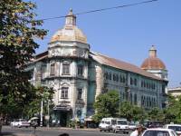 Yangon, altes Kolonialgebäude