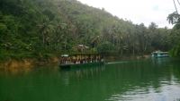 Loboc Fluss, Picknick auf dem Boot, Landschft