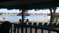 Bluewater Maribago Hotel, Blick von unserer Veranda