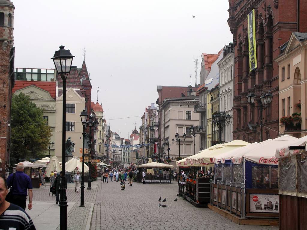 Thorn, Toruń, Fußgängerzone