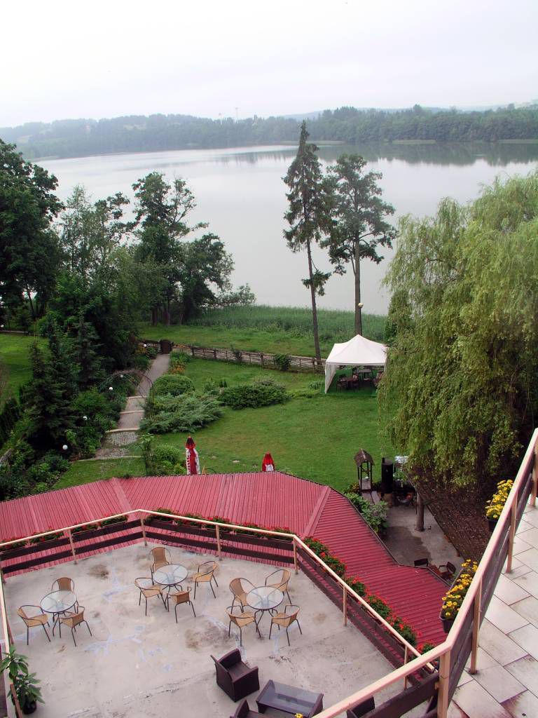 Sensburg, Mrągowo, Hotel To-Tu, Blick auf den Schoss See