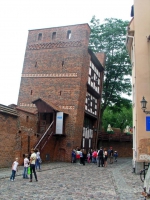 Thorn, Toruń, schiefer Turm