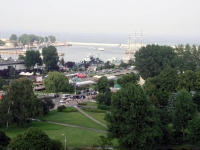 Gdingen, Gdynia, Blick auf den Hafen