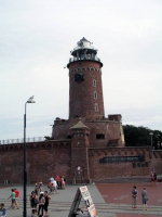 Kolberg (Kołobrzeg), Leuchtturm mit Bastion