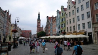 Danzig (Gdańsk), Langer Markt mit Rathaus