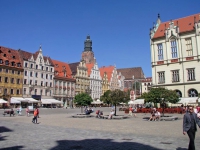 Breslau, Wrocław, Marktplatz "Großer Ring", Gebäude