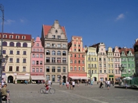 Breslau, Wrocław, Marktplatz "Großer Ring", Gebäude