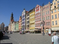 Breslau, Wrocław, Marktplatz "Großer Ring", Gebäude