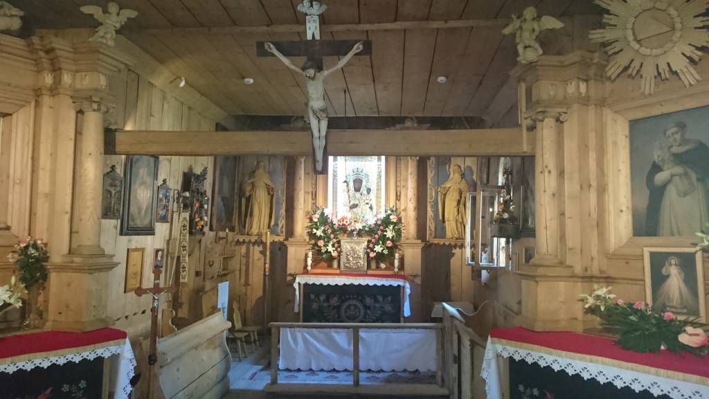 Zakopane, Holzkirche Gottesmutter von Tschenstochau