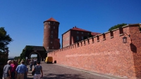 Krakau, Kraków, Wawel Höhe mit Schloss und Kathedrale