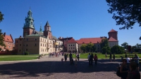 Krakau, Kraków, Wawel Höhe mit Schloss und Kathedrale