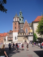 Krakau, Kraków, Wawel Höhe mit Schloss und Kathedrale