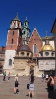 Krakau, Kraków, Wawel Höhe mit Schloss und Kathedrale