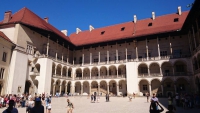 Krakau, Kraków, Wawel Höhe mit Schloss und Kathedrale