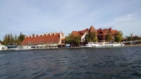 Mikołajki, Nikolaiken, Blick auf den Ort