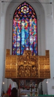 Gdańsk, Danzig, Marienkirche, Altar