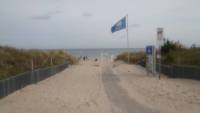 Rügen, Baabe, Weg zum Strand