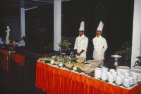 Beruwala, Hotel Swanee, Abendbuffet